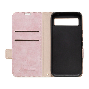 NATURAL design Google Pixel 8a用カード入れ・スタンド機能付手帳型ケース STYLE NATURAL ライラック GP8A-VS11-イメージ3