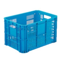 岐阜プラスチック工業 MB型メッシュコンテナーMB-20F 青 FC196GW-3762131