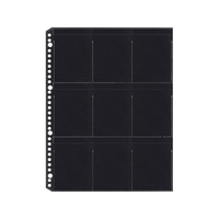 ライオン事務器 カード用ポケット 両面ポケット 18ポケット 10枚 FCJ413R-CP-18BK