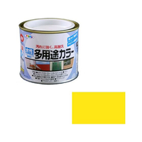 アサヒペン 水性多用途カラー 1／5L 黄色 FC654PM