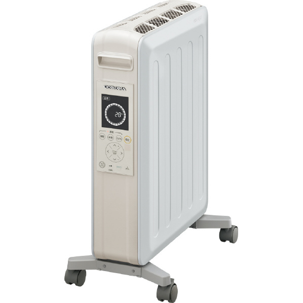 コロナ 自然対流形電気暖房機 ノイルヒート (CW)ホワイトベージュ DHS-1225(CW)