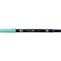 トンボ鉛筆 デュアルブラッシュペン ABT Aqua F039998-AB-T401