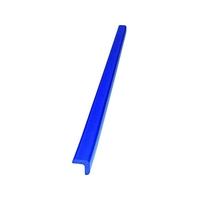 トラスコ中山 安心クッションL字型90cm 小 ブルー ブルー370.99 FC654GN-4376901