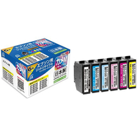 ジット エプソン カメ KAM-6CL-M 6色(黒増量) リサイクルインク FCD686P-JIT-EKAM6PM