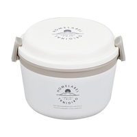 パール金属 ホームレーベルどんぶりランチジャー770 ホワイト FC747NM-HB-4741