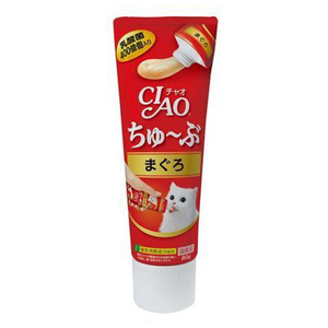 イナバショクヒン まぐろ CIAO ちゅ～ぶ ﾁﾔｵﾁﾕ-ﾌﾞﾏｸﾞﾛ80G-イメージ1