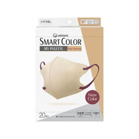 ユニ・チャーム SMARTCOLOR ふつう ベージュ×バーガンディー 20枚 FCE913U