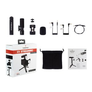 M-GAMING Thronmax C1 STREAMMIC MICROPHONE KIT ブラック MG-C1-イメージ1