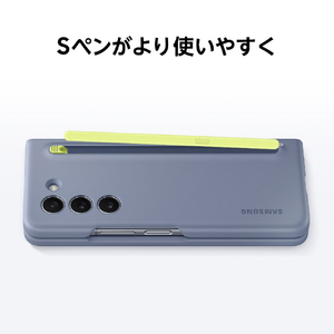 Samsung Galaxy Z Fold5用Slim S pen Case Icy Blue EF-OF94PCLEGJP-イメージ5