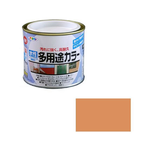アサヒペン 水性多用途カラー 1／5L ラフィネオレンジ FC655PM-イメージ1