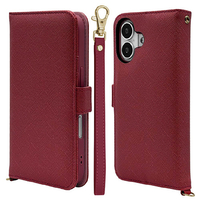 ラスタバナナ iPhone 17用　ハンドストラップ手帳ケース　 マゼンタ 8860IP5ABHSMA