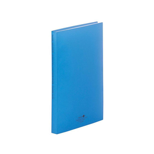 リヒトラブ AQUA DROPs クリヤーブック A4タテ 40ポケット 青 FC32997-N5001-8-イメージ1