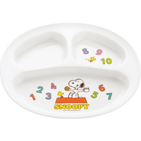 リッチェル PP 子供食器 スヌーピー トライ ランチプレート FC998LC-1262950