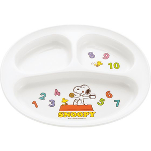 リッチェル PP 子供食器 スヌーピー トライ ランチプレート FC998LC-1262950-イメージ1