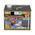 アサヒペン 油性超耐久シリコンアクリルトタン 6kg 黒 FC671NV