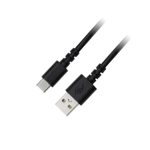 グリーンハウス USB Type-A - USB Type-C充電/データ転送ケーブル(0．5m) ブラック GH-UCACA05-BK-イメージ2
