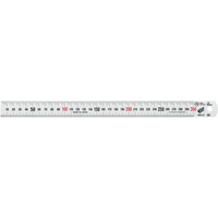 新潟精機 シルバースケール 快段目盛 300mm FC684NJ-SV-300KD