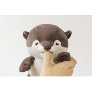 ユカイ工学 甘噛みハムハム くるり/カワウソ YE-HM001KU-イメージ3