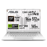 ASUS ASUS TUF Gaming A14 FA401UH ムーンライトホワイト FA401UH-R7R505016GW