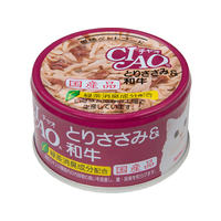 いなば CIAO ホワイティ とりささみ&和牛 85g F411683-C-33