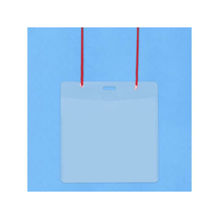 プラス ネームタッグ 吊下げイベント用 紐レッド 50枚 FCF491T-CT-E1-50/84-707