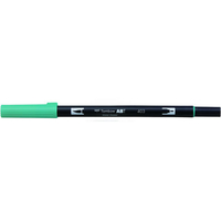 トンボ鉛筆 デュアルブラッシュペン ABT Bright Blue F039999-AB-T403