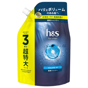 P＆G h&smenボリュームUPシャンプー超特大900 h&sformen HSMENﾎﾞﾘﾕ-ﾑUPSP900ML-イメージ1