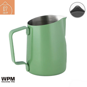 WPM ミルクピッチャー(450ml) シャープスパウト マットグリーン HC7107GM-イメージ1