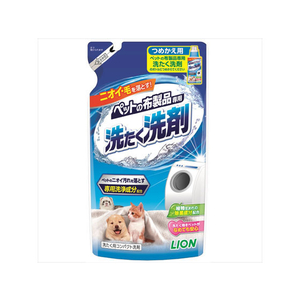 ライオン ペットの布製品専用 洗たく洗剤 つめかえ用 320g FC14209-イメージ1