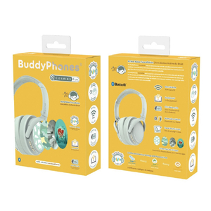 Onanoff キッズ用ヘッドホン BuddyPhones COSMOS FUN Green BT-BP-COSMOSF-GR-イメージ10