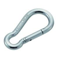 トラスコ中山 TRUSCO ステンレススナップフック B型 線径6×開口9mm (2個入) FC667FA-2750708