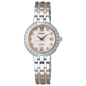 セイコーウォッチ SWCW085 ソーラー電波腕時計 EXCELINE(エクセリーヌ