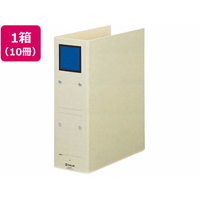 キングジム 保存ファイル A4タテ とじ厚80mm スクエア青 10冊 FCV2229-4378ｱｵ