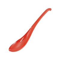 エンテック オーバルレンゲスプーン 赤 109TR PBT樹脂 FC998LE-2002130