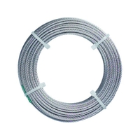 トラスコ中山 TRUSCO ステンレスワイヤロープ ナイロン被覆 1.5(2.0)×20m 1.5(2.0)20302 FC130EK-2134764