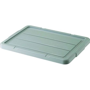トラスコ中山 TRUSCO THC型コンテナ THC-44B、64B用フタ グレー グレー FC876GP-2074084-イメージ1