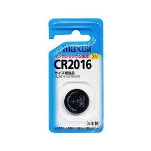 マクセル リチウム電池 CR2016 1BS-イメージ1