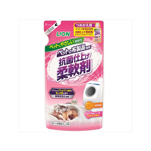 ライオン ペットの布製品専用 抗菌仕上げ柔軟剤 つめかえ用 300g FC14210-イメージ1