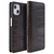 ABBI SIGNATURE iPhone 14 Plus用LIPARI イタリアンレザーダイアリーケース ダークブラウン ABS24086I14MDB-イメージ1