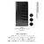 ABBI SIGNATURE iPhone 14 Plus用LIPARI イタリアンレザーダイアリーケース ダークブラウン ABS24086I14MDB-イメージ4
