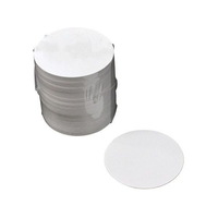 カミイソ産商 NO、106白丸コースター絹目入りφ90mm 100枚 FC489SL-604385