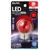 エルパ LED電球 E26口金 (1．4Wミニボールタイプ相当) 1個入り elpaball mini レッド LDG1R-G-G254-イメージ1
