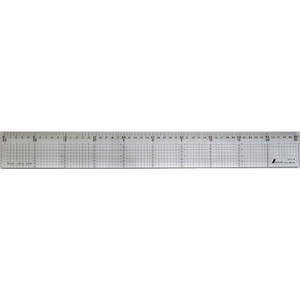 シンワ測定 アクリルカッティングスケール５０ｃｍ シンワ アクリルカッティングスケール 77086-イメージ2