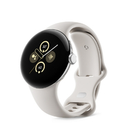 Google スマートウォッチ Google Pixel Watch 2 Polished Silver アルミケース/Porcelain アクティブバンド GA05031GB