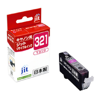 JIT キヤノン(Canon) BCI-321M対応 ジットリサイクルインクカートリッジ マゼンタ JIT-C321M