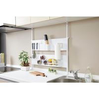 ニトリ マグネットがくっつく 伸縮つっぱりキッチンパネル(幅62～92cm BH640-940) ホワイト ﾂｯﾊﾟﾘｷｯﾁﾝﾊﾟﾈﾙBH640-940 WH