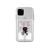 abbi FRIENDS iPhone 11 Pro用ケース ネコマンジュウカードクリアケース 夜サイクリング ABF17086I58R-イメージ1