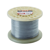 トラスコ中山 TRUSCO ステンレスワイヤロープ ナイロン被覆 1.5(2.0)mm×20 1.5(2.0)200302 FC131EK-4890825