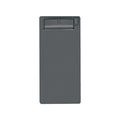 コクヨ クリップボードE 100×212mm 短辺綴 濃灰 10枚 FC03288-ﾖﾊ-60DM