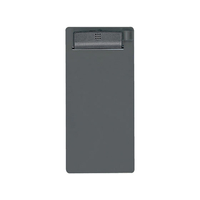 コクヨ クリップボードE 100×212mm 短辺綴 濃灰 10枚 FC03288-ﾖﾊ-60DM
